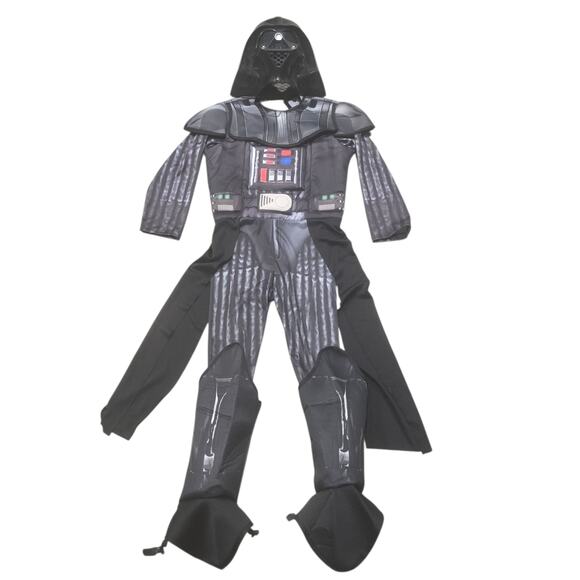 Star Wars Rubie's Darth Vader Mask & One Piece Halloween Costume Cosplay - Picture 1 of 12